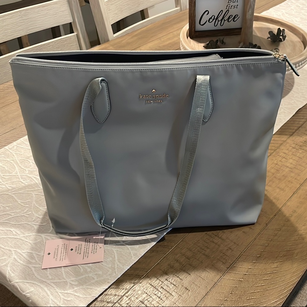 Kate Spade Slate Blue Tote NWT